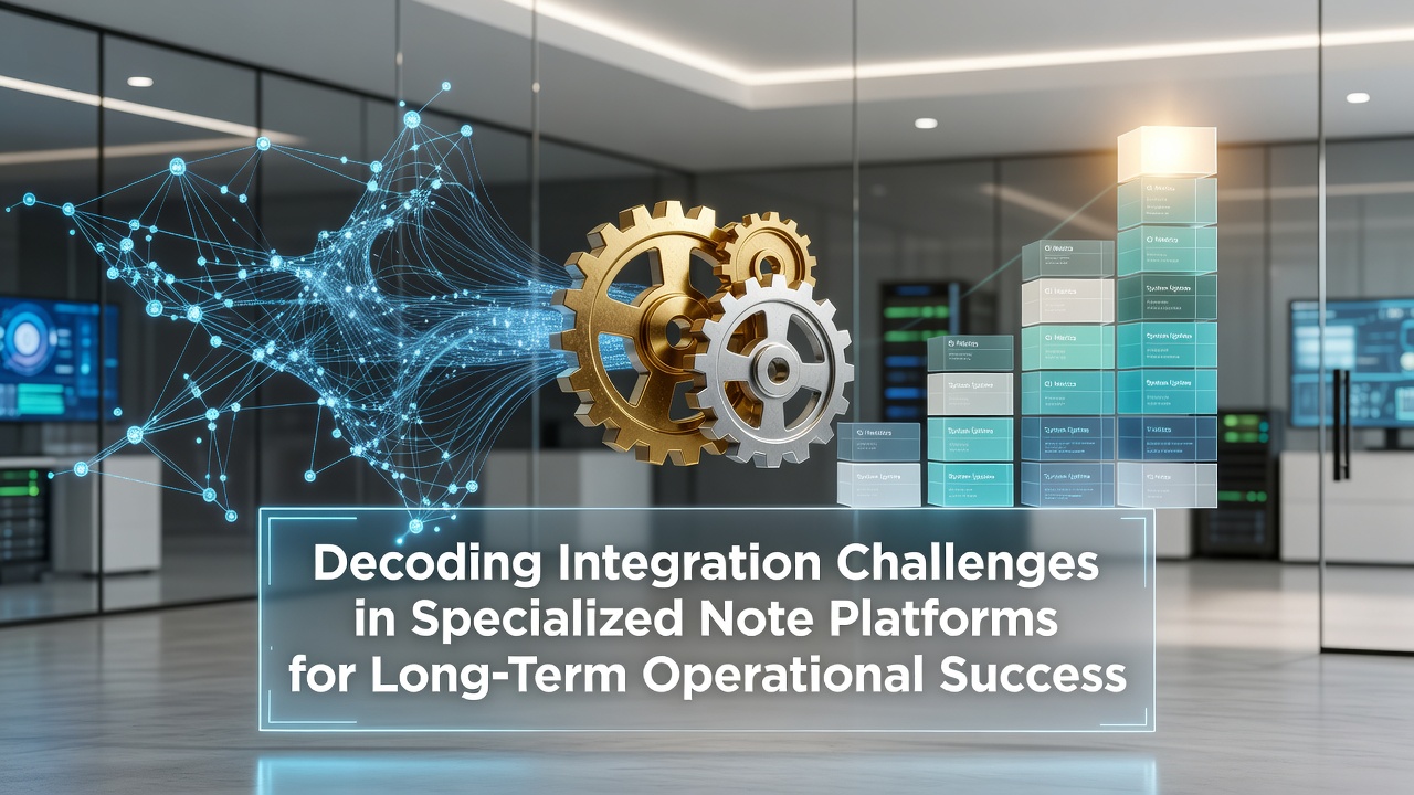 Decoding Integration Challenges in Specialized Note Platforms for Long-Term Operational Success